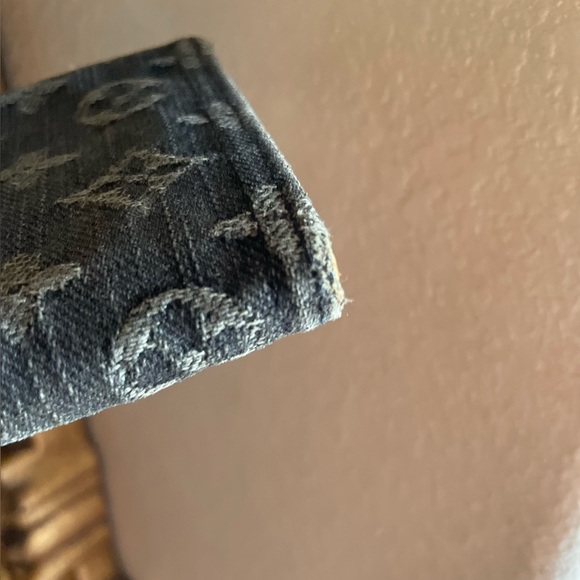 Black denim Amelia wallet #th0048 - Picture 12 of 12